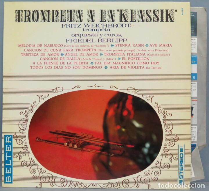 Discos de vinilo: LP. TROMPETA A LA KLASSIK - Foto 1