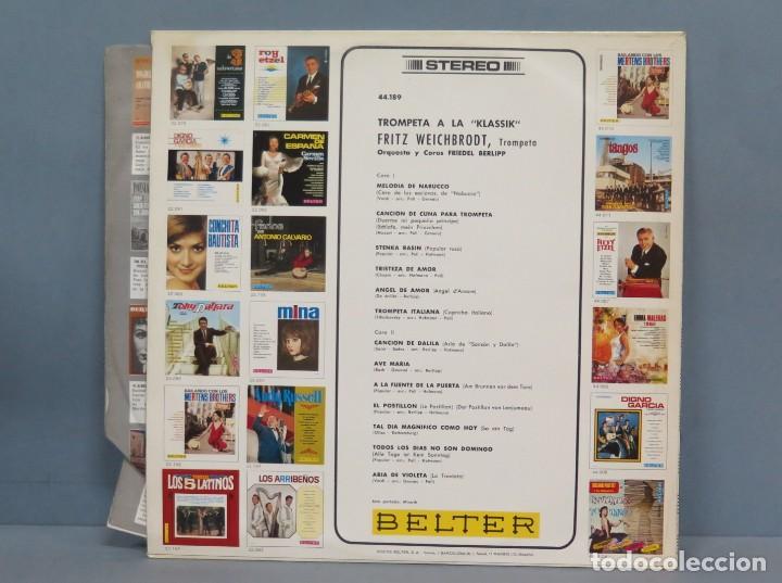 Discos de vinilo: LP. TROMPETA A LA KLASSIK - Foto 2