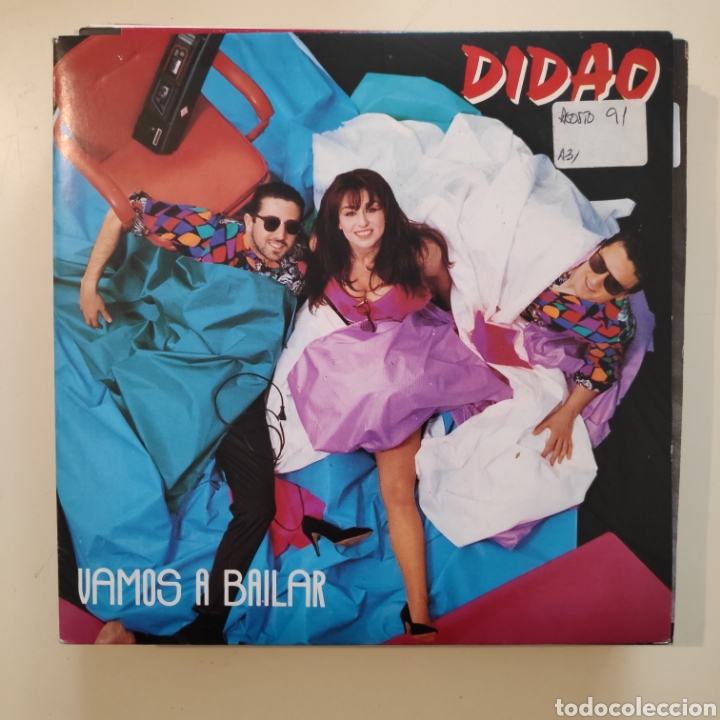 Discos de vinilo: NT DIDAO - VAMOS A BAILAR 1991 SPAIN SINGLE VINILO - Foto 1