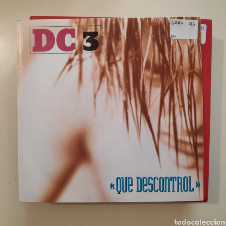Discos de vinilo: NT DC 3 - QUE DESCONTROL 1992 SPAIN SINGLE VINILO - Foto 1