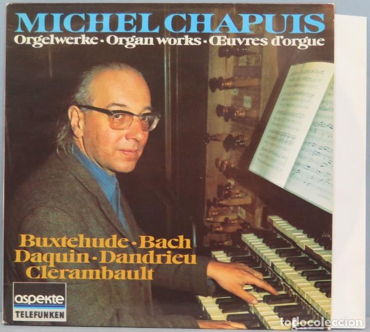 Discos de vinilo: LP. MICHEL CHAPUS. ORGAN WORKS - Foto 1