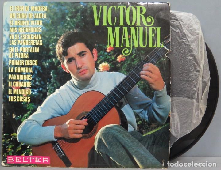 Discos de vinilo: LP. VICTOR MANUEL. EL TREN DE MADERA - Foto 1