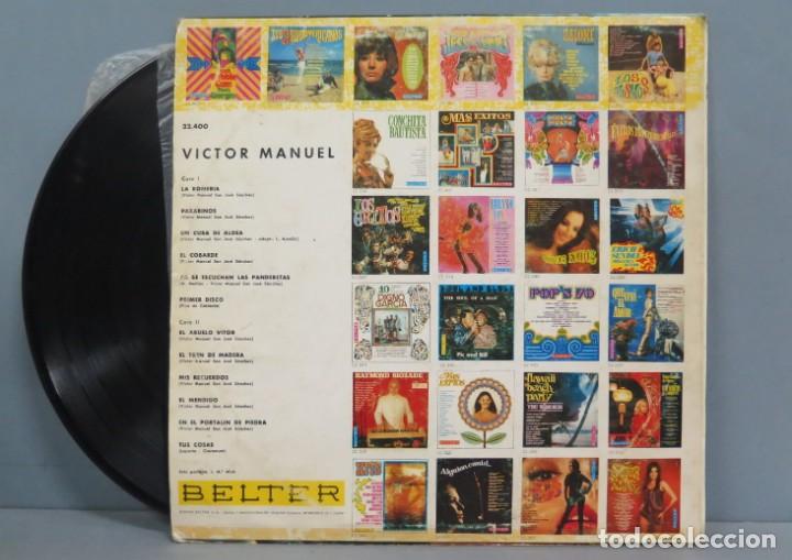 Discos de vinilo: LP. VICTOR MANUEL. EL TREN DE MADERA - Foto 2