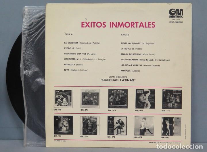 Discos de vinilo: LP. EXITOS INMORTALES. CUERDAS LATINAS - Foto 2