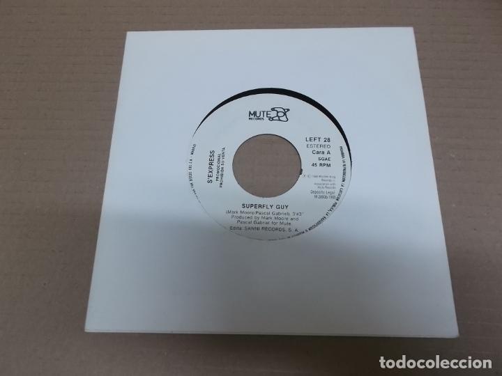 Discos de vinilo: S&rsquo;EXPRESS (SN) SUPERFLY GUY A&Ntilde;O &ndash; 1988 - PROMOCIONAL - Foto 1