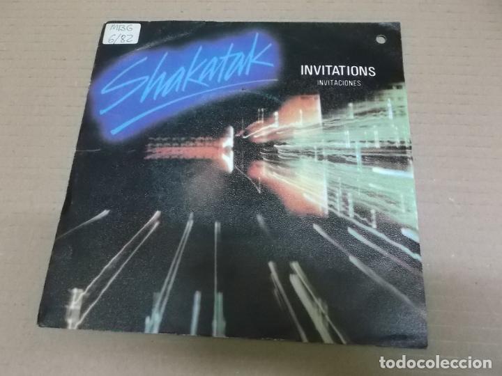 Discos de vinilo: SHAKATAK (SN) INVITATIONS A&Ntilde;O &ndash; 1982 - Foto 1