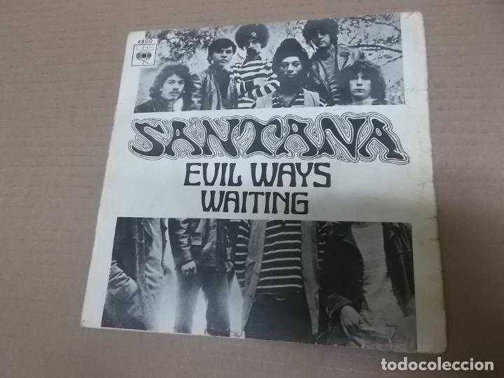 Discos de vinilo: SANTANA (SN) EVIL WAYS A&Ntilde;O &ndash; 1970 - Foto 1