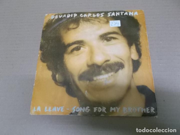 Discos de vinilo: DEVADIP CARLOS SANTANA (SN) LA LLAVE A&Ntilde;O &ndash; 1980 - Foto 1