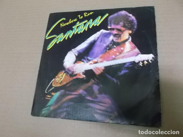 Discos de vinilo: SANTANA (SN) NOWHERE TO RUN A&Ntilde;O &ndash; 1982 - Foto 1