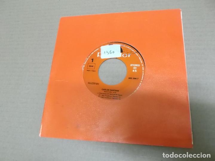 Discos de vinilo: SANTANA (SN) NOWHERE TO RUN A&Ntilde;O &ndash; 1982 - Foto 1