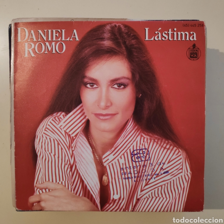 Discos de vinilo: NT DANIELA ROMO - LASTIMA 1985 SPAIN SINGLE VINILO - Foto 1