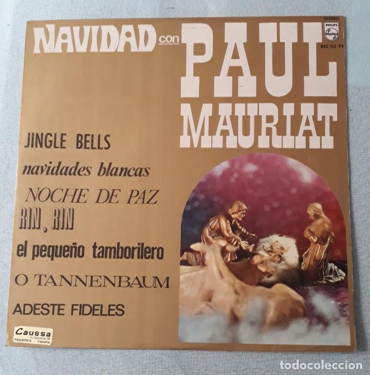 Discos de vinilo: LP NAVIDAD CON PAUL MAURIAT - Foto 1