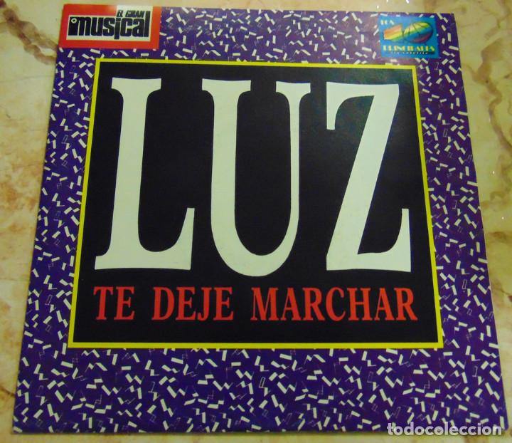 Discos de vinilo: LUZ - TE DEJ&Eacute; MRCHAR - SINGLE PROMO - Foto 1