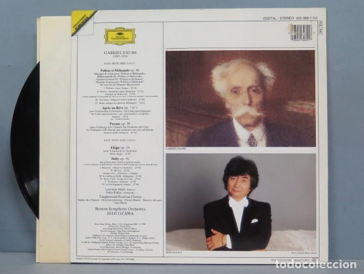 Discos de vinilo: LP. FAURE. PELLEAS ET MELLISANDE. DOLY - Foto 2