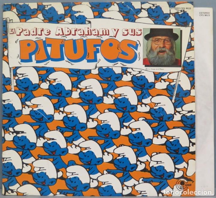 Discos de vinilo: LP. EL PADRE ABRAHAM Y SUS PITUFOS - Foto 1