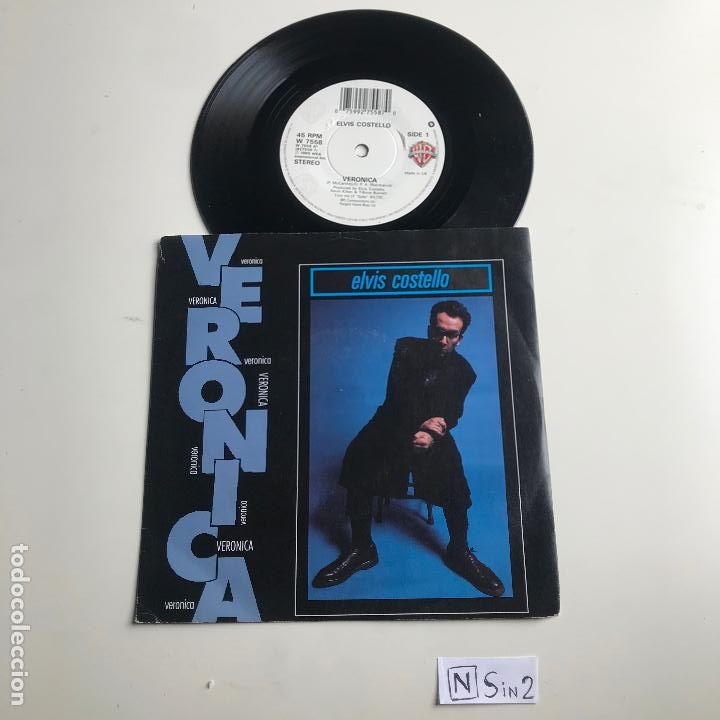 Discos de vinilo: ELVIS COTELLO - VERONICA - Foto 1
