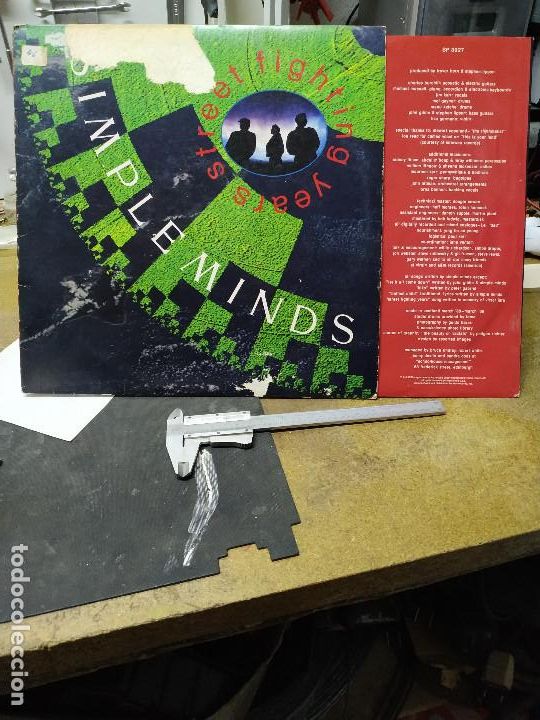 Discos de vinilo: SIMPLE MINDS STREET FIGHTING YEARS - Foto 5