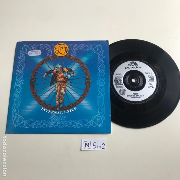 Discos de vinilo: FISH - INTERNAL EXILE - Foto 1
