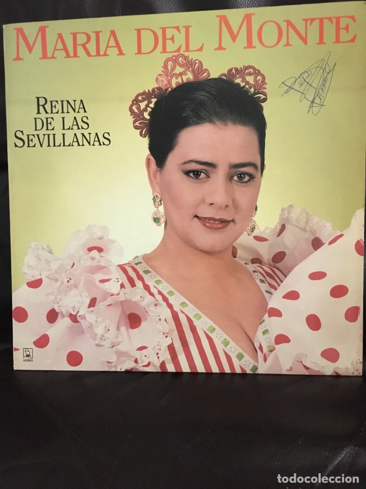 Discos de vinilo: DISCO VINILO LP MARIA DEL MONTE - Foto 1