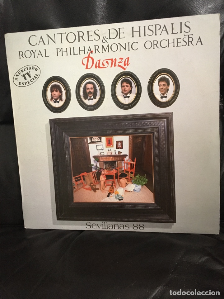 Discos de vinilo: DISCO VINILO LP CANTORES DE HISPALIS DANZA - Foto 1