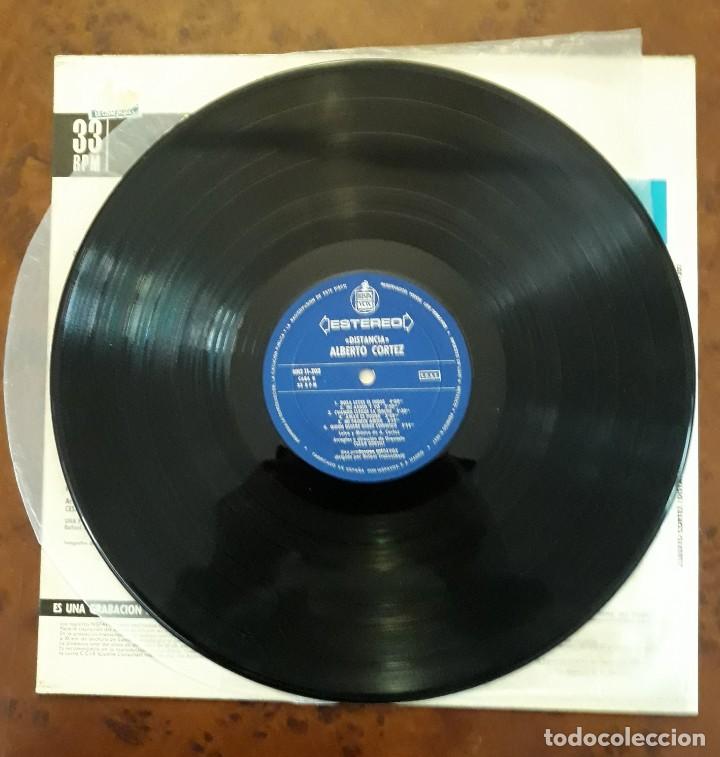 Discos de vinilo: DISCO LP ALBERTO CORTEZ. DISTANCIA - Foto 2