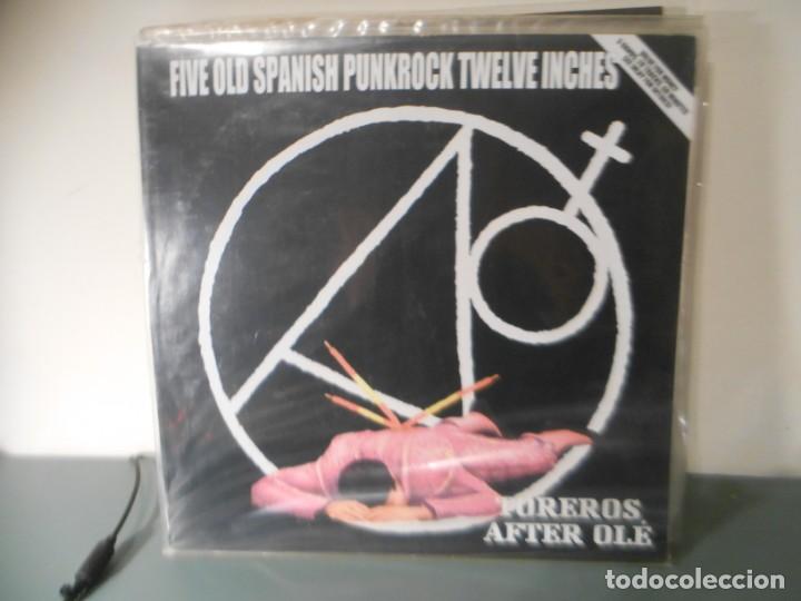 Discos de vinilo: FIVE OLD SPANISH PUNROCK TWELVE INCHES - Foto 1