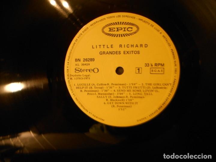 Discos de vinilo: LITTLE RICHARD - GRANDES EXITOS - Foto 3