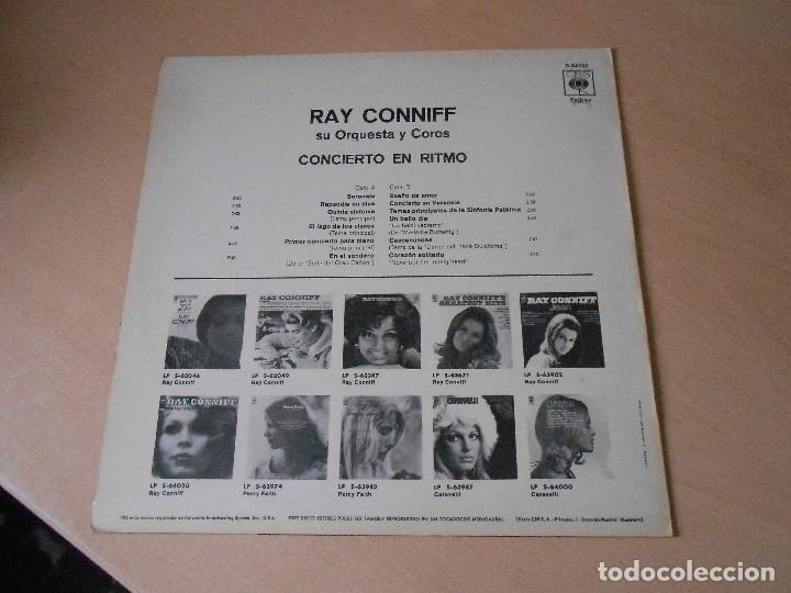 Discos de vinilo: CONCIERTO EN RITMO. RAY CONNIF. 1970 - Foto 2