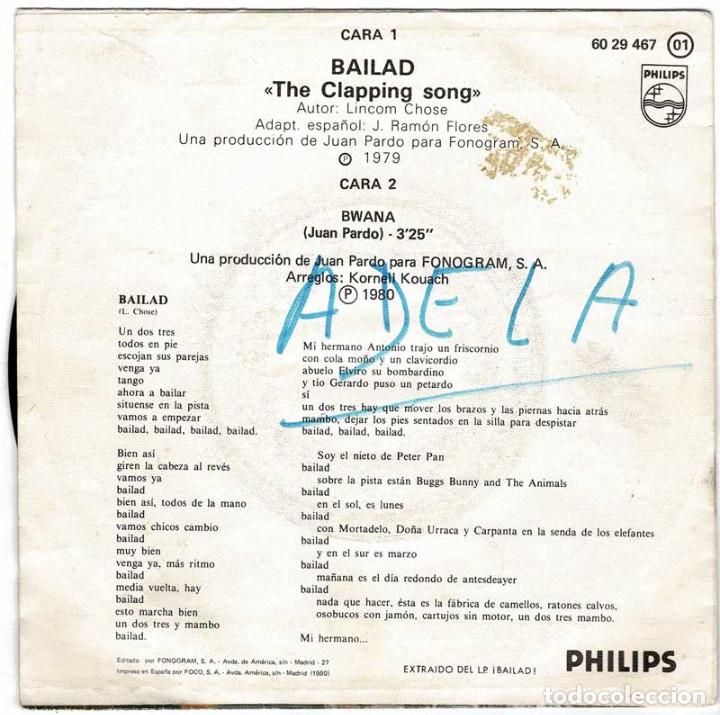Discos de vinilo: Red de San Luis - &iexcl;Bailad!. Bwana. Single - Foto 2
