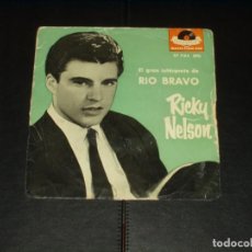 Discos de vinilo: RICKY NELSON EP RIO BRAVO. Lote 204500016