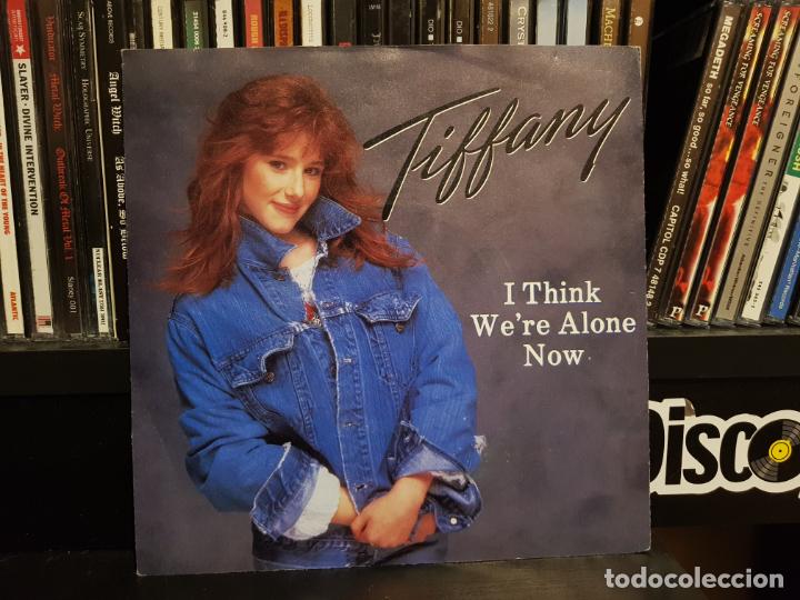 Discos de vinilo: TIFFANY - I THINK WERE ALONE NOW - Foto 1