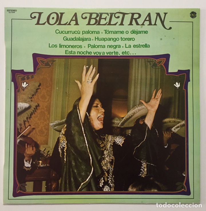 Discos de vinilo: LP LOLA BELTR&Aacute;N - Spain, 1981 - Foto 1