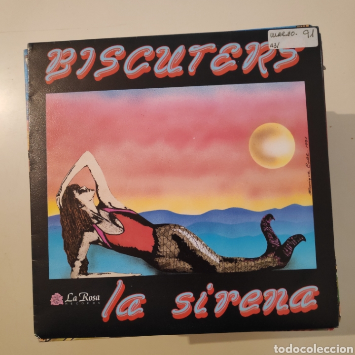 Discos de vinilo: NT BISCUTERS - LA SIRENA 1991 SPAIN SINGLE VINILO - Foto 1