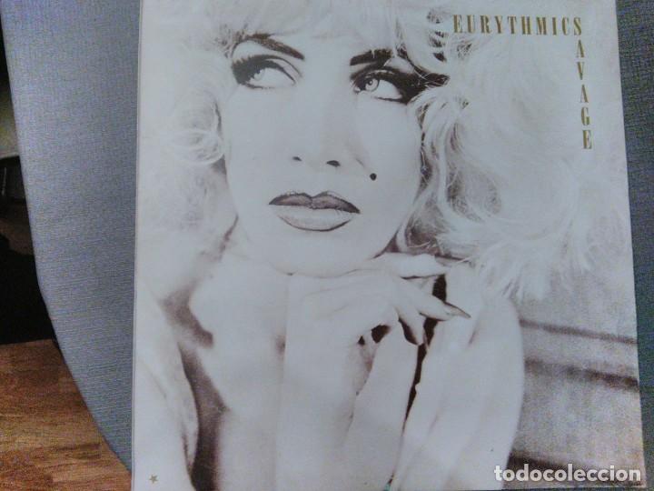 Discos de vinilo: Vinilo LP Eurythmics. Savage.1987 - Foto 1