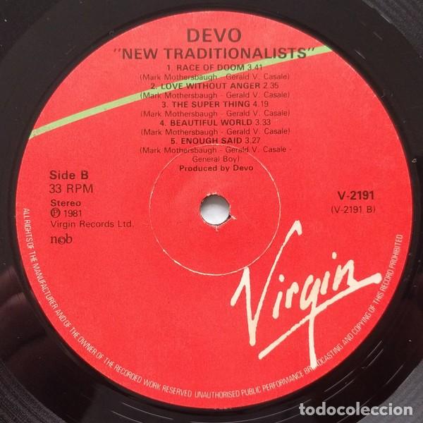 Discos de vinilo: Devo &ndash; New Traditionalists SCANDINAVIA 1981 VIRGIN* - Foto 4