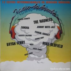 Discos de vinilo: RADIO LA BOMBA - 12 EXITOS INTERNACIONALES EN VERSIONES ORIGINALES - LP VIRGIN 1988