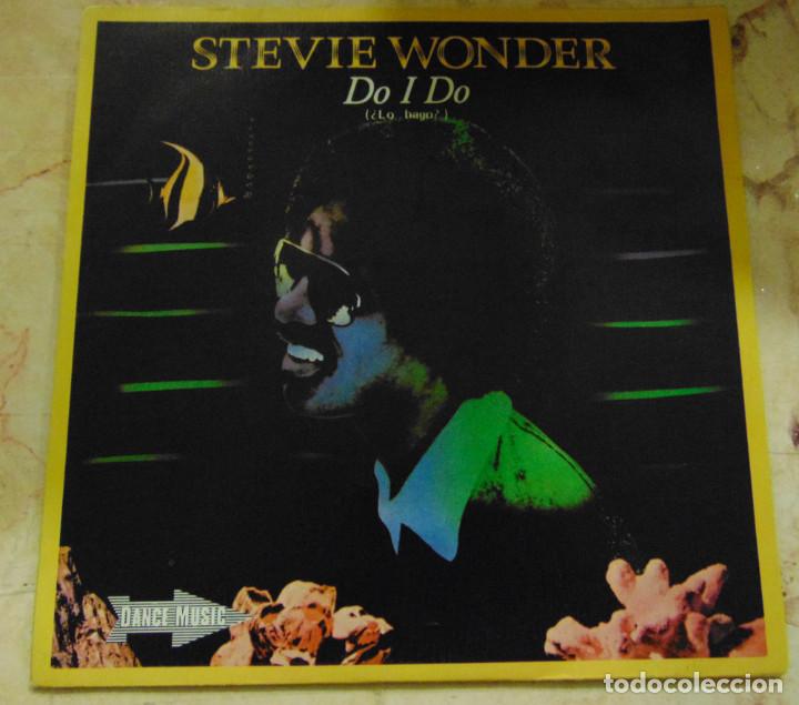 Discos de vinilo: Stevie Wonder &ndash; Do I Do - SINGLE 1982 - Foto 2