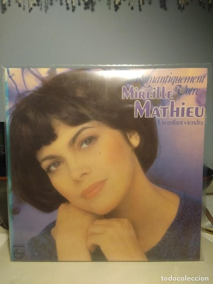 Discos de vinilo: LP MIREILLE MATHIEU : ROMANTIQUEMENT VOTRE - Foto 1
