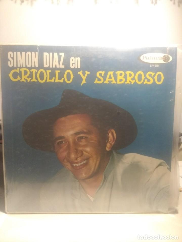 Discos de vinilo: LP SIMON DIAZ : CRIOLLO Y SABROSO ( EDITADO EN VENEZUELA ) - Foto 1