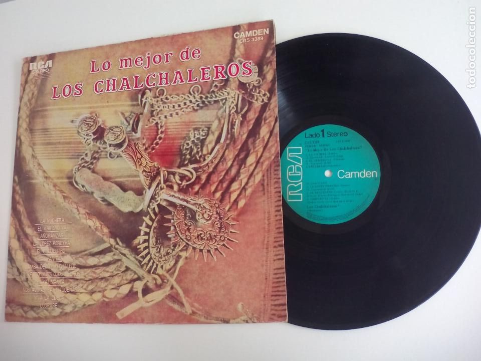 Dischi in vinile: LO MEJOR DE CHALCHALEROS. CAMDEN. CAS-3389. ARGENTINA