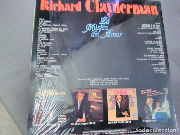 Discos de vinilo: Vinilo LP Richard Clayderman. 1980 - Foto 3