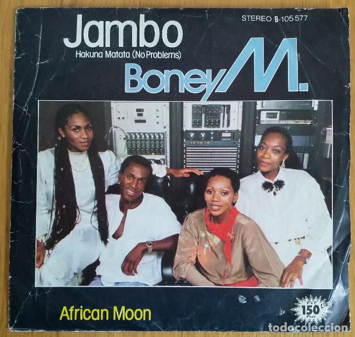 Discos de vinilo: BONEYM JAMBO HAKUNA MATATA - Foto 1