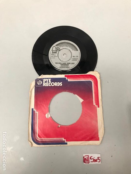 Discos de vinilo: YOU WILL LOSE YOUR LOVE TOMORROW - Foto 1
