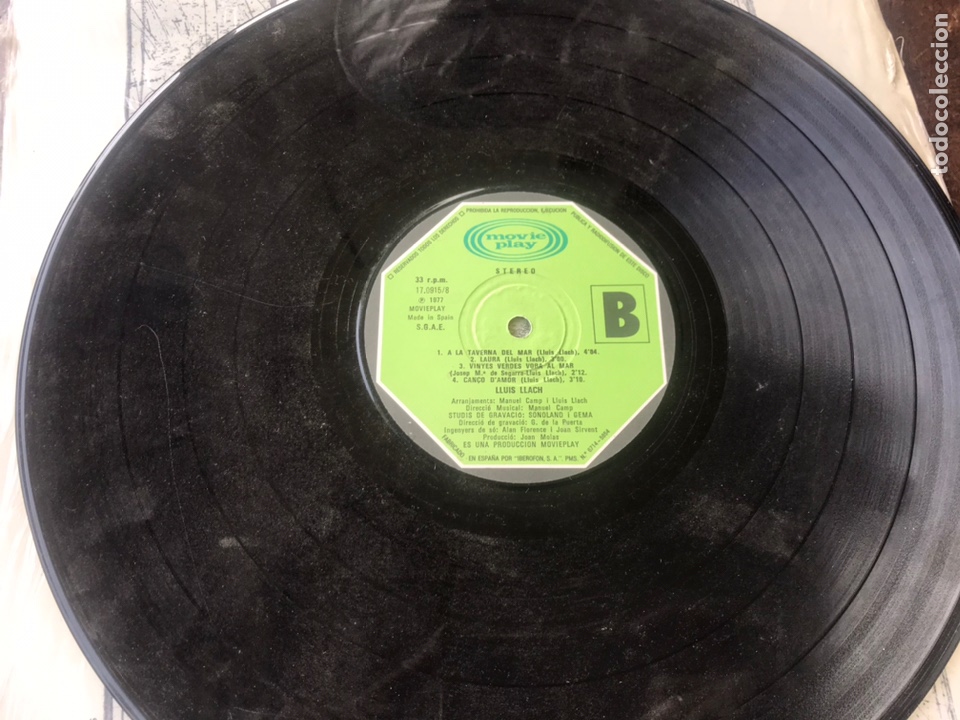 Discos de vinilo: Lluis Llach campanades a morts - Foto 3