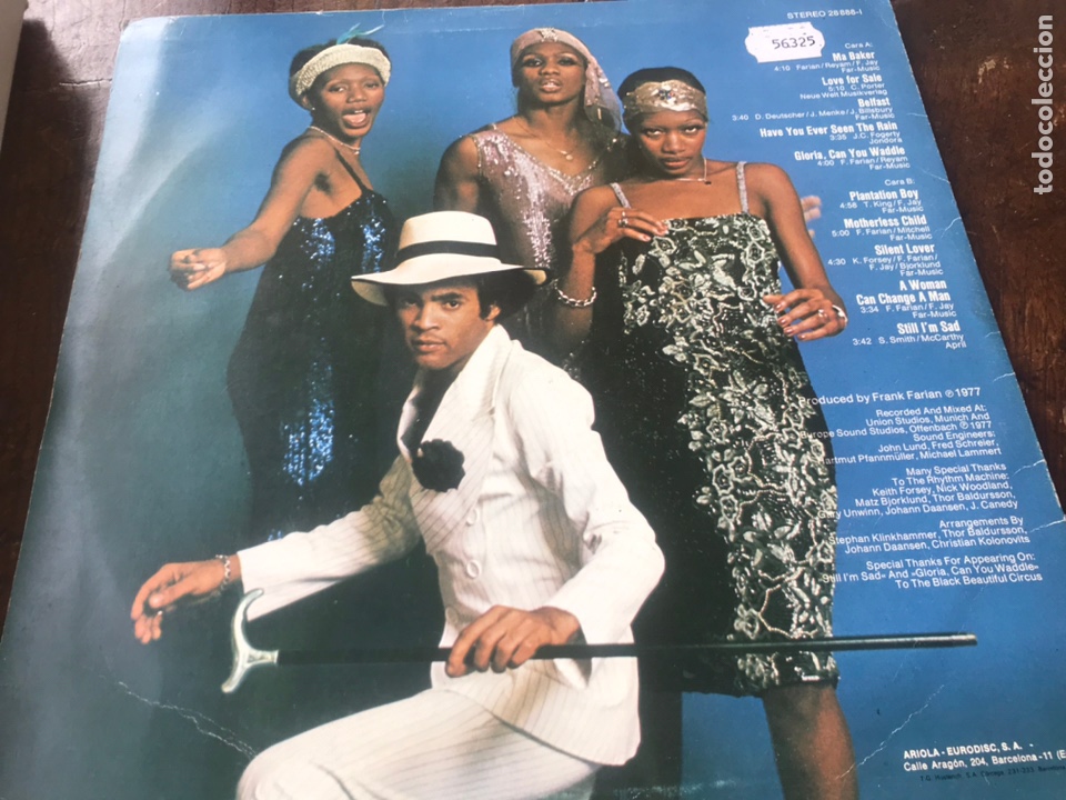 Discos de vinilo: Boney M. Disco &ldquo;Love for sale&rdquo; - Foto 2