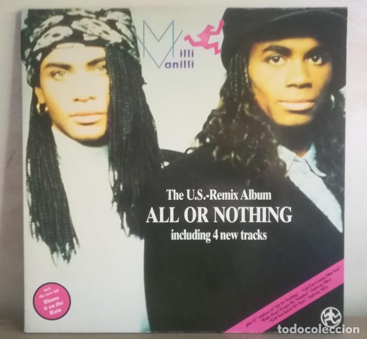 Discos de vinilo: Disco Milli Vanilli &rdquo;All or nothing&rdquo; - Foto 1