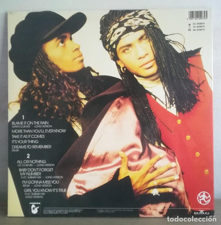 Discos de vinilo: Disco Milli Vanilli &rdquo;All or nothing&rdquo; - Foto 2