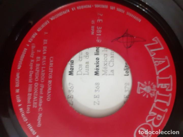 Discos de vinilo: disco de Vinilo single de carlitos romano - Foto 2
