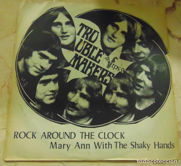 Discos de vinilo: Troublemakers &ndash; Rock Around The Clock - SINGLE 1968 - Foto 1