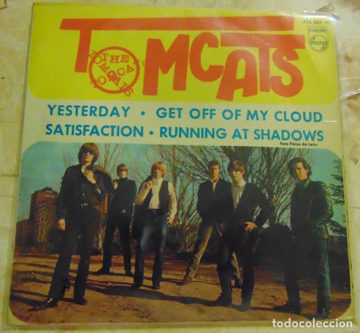 Discos de vinilo: The Tomcats &ndash; Yesterday + 3 - EP PHILIPS 1966 - Foto 4